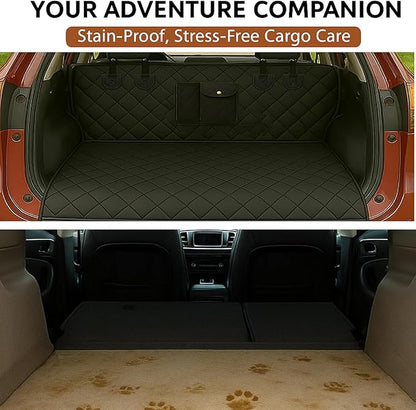Universal Cargo Liner for SUV – Waterproof Dog Trunk Mat, Non-Slip Back Seat - Image 2