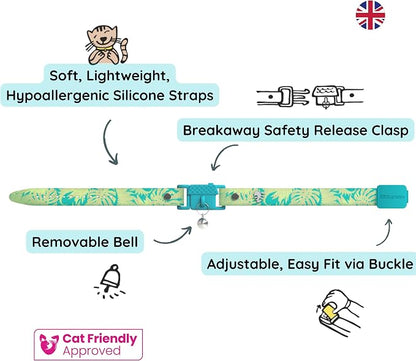Kittyrama Botanicals Jungle Kitten Collar. Award Winning. Hypoallergenic - Image 3