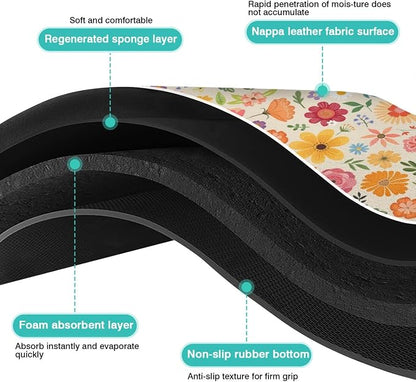 Pet Feeding Mat for Floors Waterproof Dog Mat for Food and Water Absorbent - Image 6