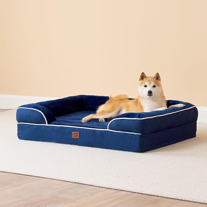 EHEYCIGA Orthopedic Dog Beds for Large Dogs, Waterproof Memory Foam Large Dog - Image 7