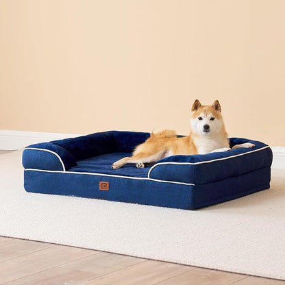 EHEYCIGA Orthopedic Dog Beds for Large Dogs, Waterproof Memory Foam Large Dog - Image 7