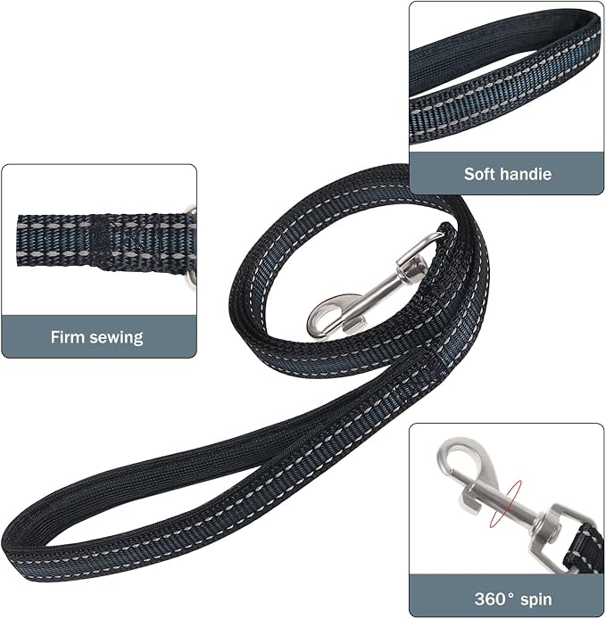 YIMEIS Dog Harness and Leash Set, No Pull Soft Mesh Pet Harness, Reflective - Image 4