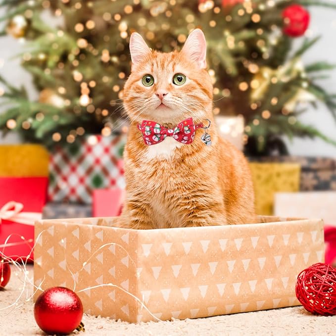 SCENEREAL Christmas Cat Collar Breakaway - Image 6