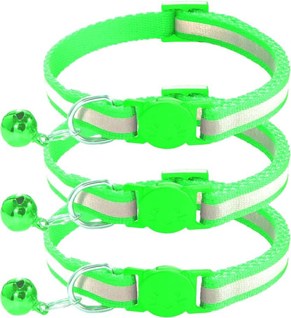 3 Pack Reflective and Breakaway Cat Collars by Unknown