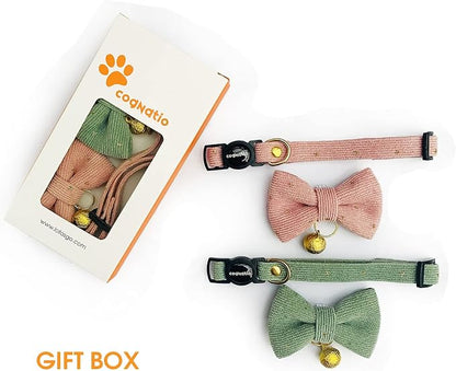 Safety Quick Release Cat Collars, Soft Kitten Collars - Image 2