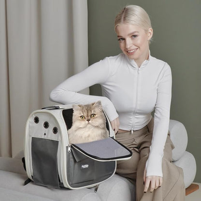 Pet Carrier Backpack for Cats & Dogs up to 22 LBS – Airline Approved Cat - Image 8
