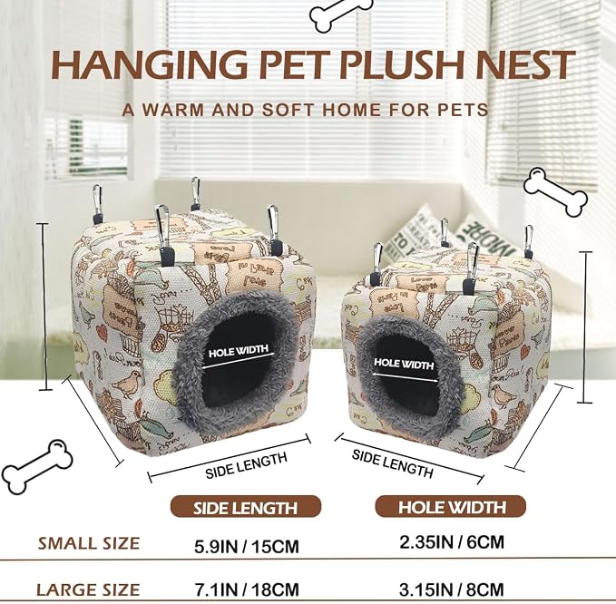 Bird Plush Nest Bed - Image 2