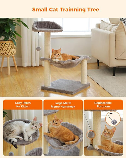 Cat Tree 28", Cat Scratching Post - Image 6