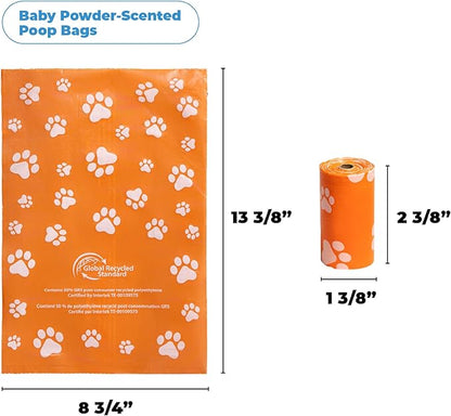 Best Pet Supplies Poop Bags for Dogs, 50% Post-Consumer Recycled Content dog - Image 2