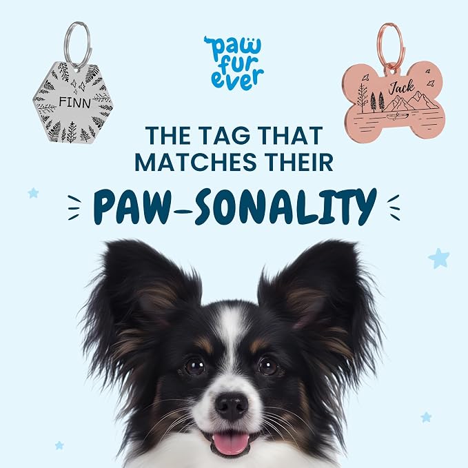 PawFurEver Custom Engraved Pet ID Tag – Personalized Dog Name Tag - Image 7