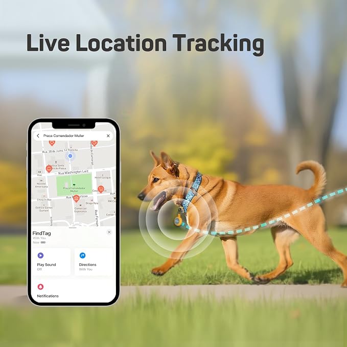 Plike Tracker for Dogs & Cats, Mini GPS Pet Tracker - Image 3
