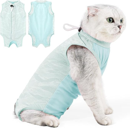 Coppthinktu Cat Recovery Suit Cat Onesie by Coppthinktu