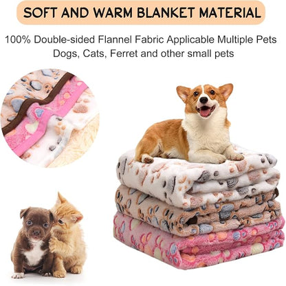 Rezutan Dog Blankets for Large Dogs, Upgraded 3 Pack Dogs Cat Blanket Washable - Image 8