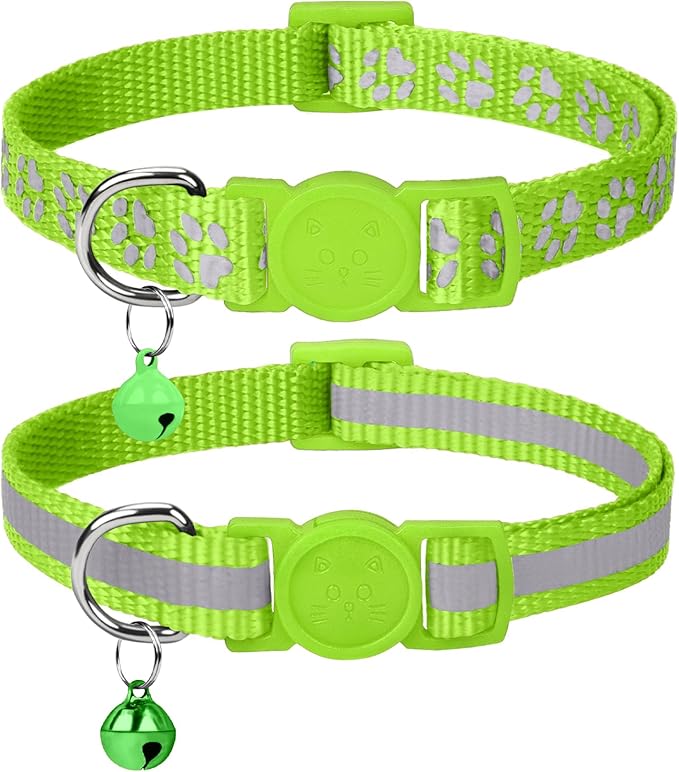 Taglory Reflective Cat Collar Breakaway by Taglory