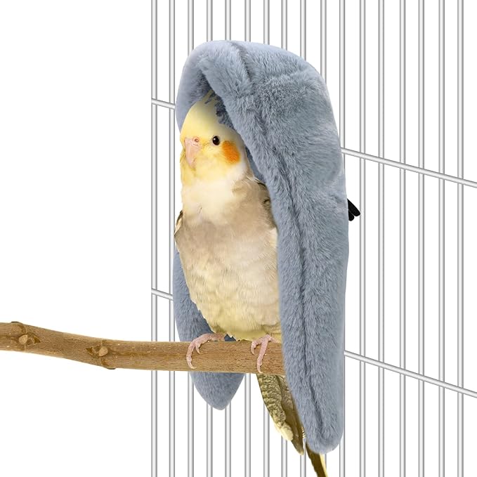 Cozy Bird Blanket Parrot Cage Snuggle Hut Warm Bird Nest House Bed Hanging by Wontee
