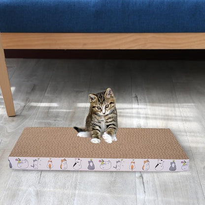 8 Packs cat Scratch pad Toys Reversible cat Scratching Post Cardboard cat - Image 6