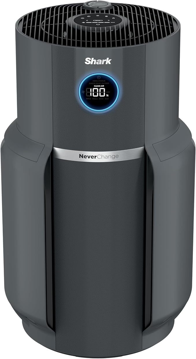 Shark Air Purifier for Home, NeverChange Max, 300 sq. ft. for Large Room by Shark
