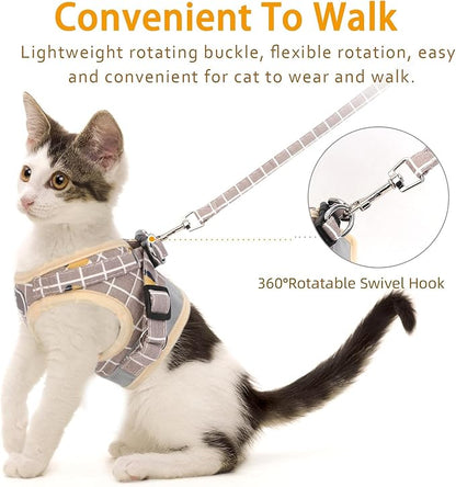 Khaki-Pattern, XS Cat & Dog Vest Harness - Image 3