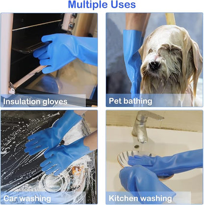 Pet Grooming Gloves, Dog Washing Gloves - Image 4
