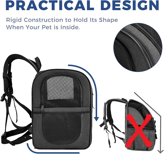 Apollo Walker Dog & Cat Carrier Backpack - Image 6