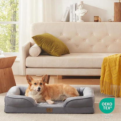 Bedfolks Orthopedic Dog Bed, Waterproof Dog Sofa Bed - Image 8