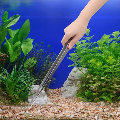 Aquarium Tweezers Extra Long 15 inches, Luxiv Stainless Steel Straight and - Image 6