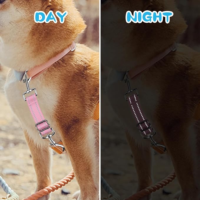 YUEPET Dog Safety Collar Clips 5 Pack Adjustable Prong Collar Backup Clips - Image 5