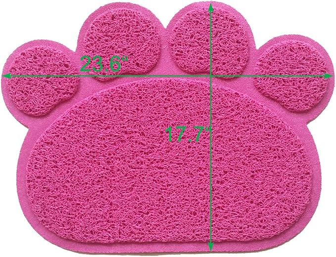 PVC Pet Dog Cat Puppy Kitten Dish Bowl Food Water Feeding Placemat, Non-Slip - Image 4