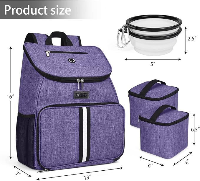 BAGLHER丨Dog Travel Bag, Airline Approved Pet Supplies Backpack, Dog Travel - Image 3