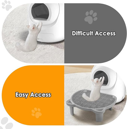 Litter Catching Step for Cat Litter Box, Litter Trap Stool for Automatic Litter - Image 5