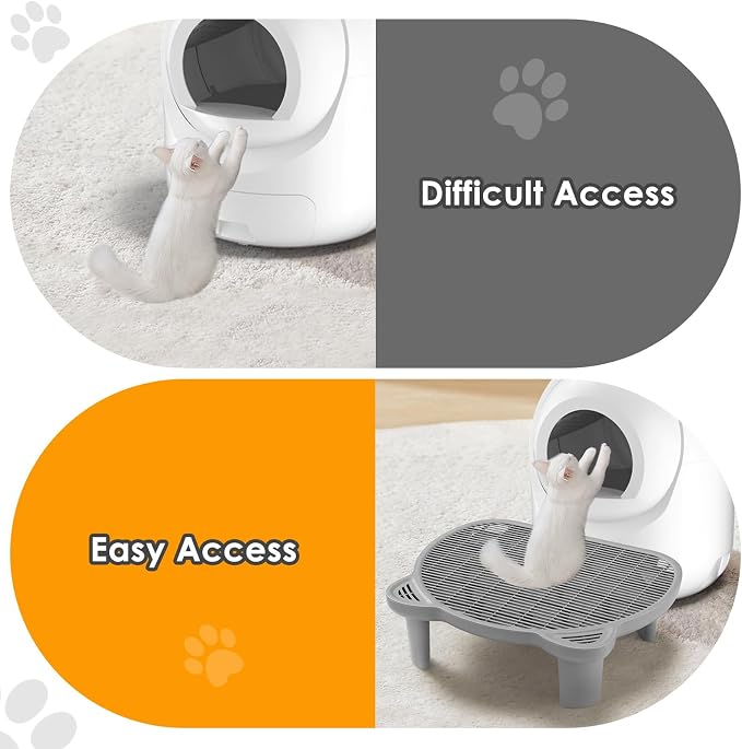 Litter Catching Step for Cat Litter Box, Litter Trap Stool for Automatic Litter - Image 5