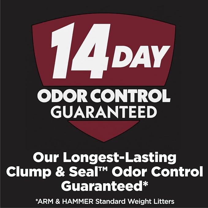 ARM & Hammer Clump & Seal Platinum Cat Litter, 14-Day Odor Control, Rock-Hard - Image 3