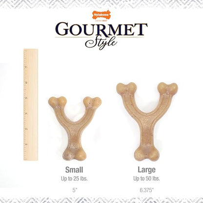 Nylabone Gourmet Style Wishbone Strong Chew Toy - Image 4