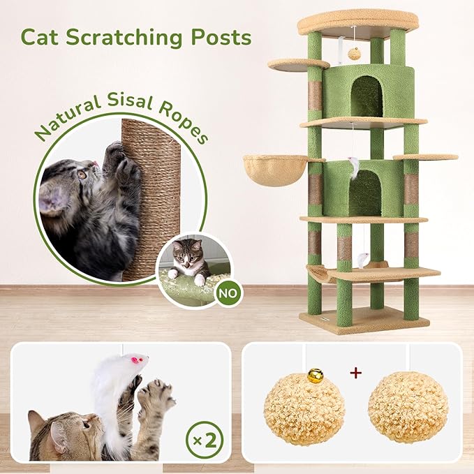 Globlazer Cactus Corner Cat Tree Tower - Image 6