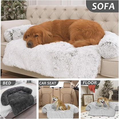 Tinaco Luxurious Calming Dogs/Cats Bed Mats, Dog Pad Washable Removable Couch - Image 7