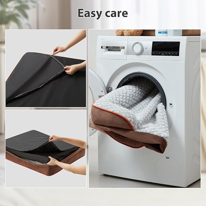 Orthopedic Dog Bed for Extra Large Dogs, Egg Crate Foam Bed for Extra Large Dogs - Image 5