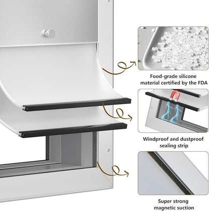 Ownpets Aluminum Large Dog Door - Image 4