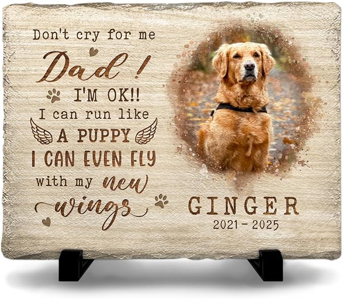 Keepsake Headstone: Honoring The Love of Your Feline or Canine Companion by KILYHOME