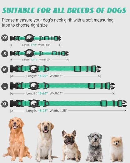 Joytale Airtag Dog Collar, Reflective Pet Collar - Image 5