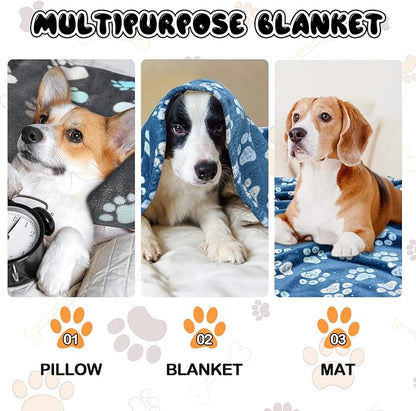 Rezutan 1 Pack 3 Blankets for Dogs, Dog Blanket for Large & Medium Pet Cat - Image 7