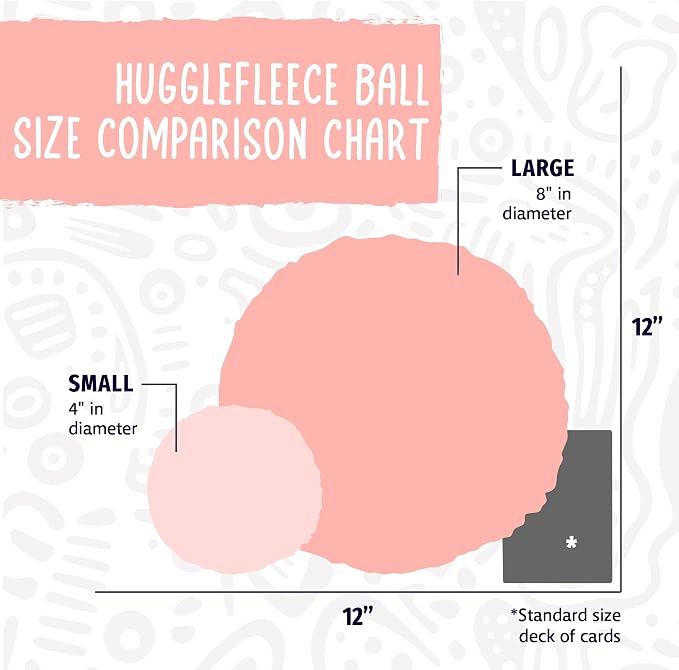 HuggleHounds HuggleFleece Plush Soccer Ball Dog Toy - Image 6
