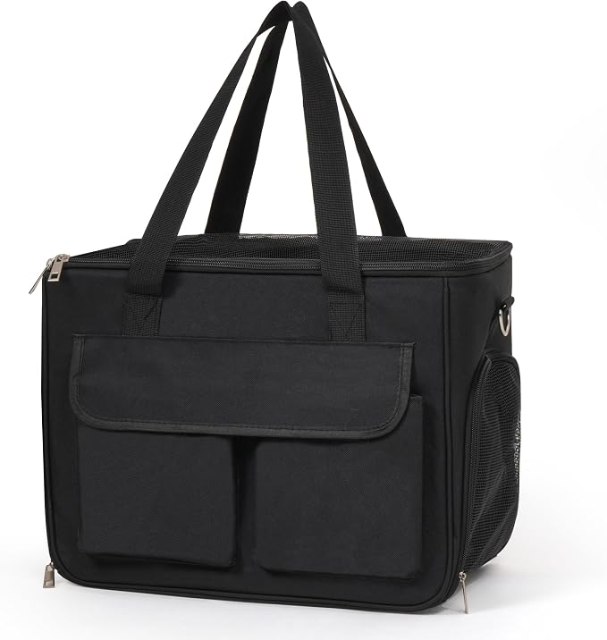 Cat & Dog Carrier for Pets Up to 15 Lbs, Airline Approved Soft-Sided by Unknown