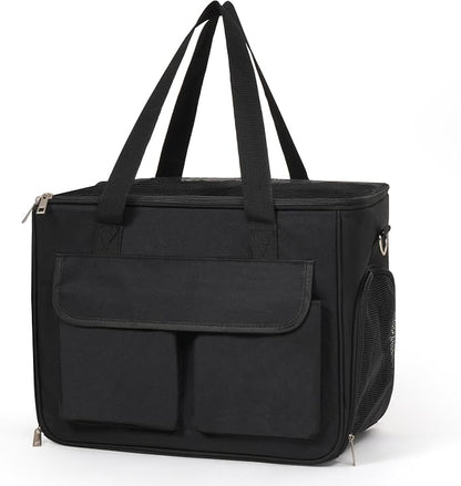 Cat & Dog Carrier for Pets Up to 15 Lbs, Airline Approved Soft-Sided by Unknown