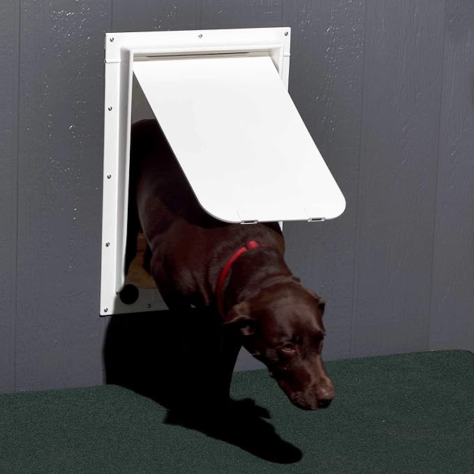 Magnador Two-Way Pet Door, Mag II Standard Bronze, Indoor Outdoor Dog Door - Image 7