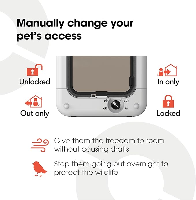 Cat Mate Microchip Activated Cat Flap, - Image 3
