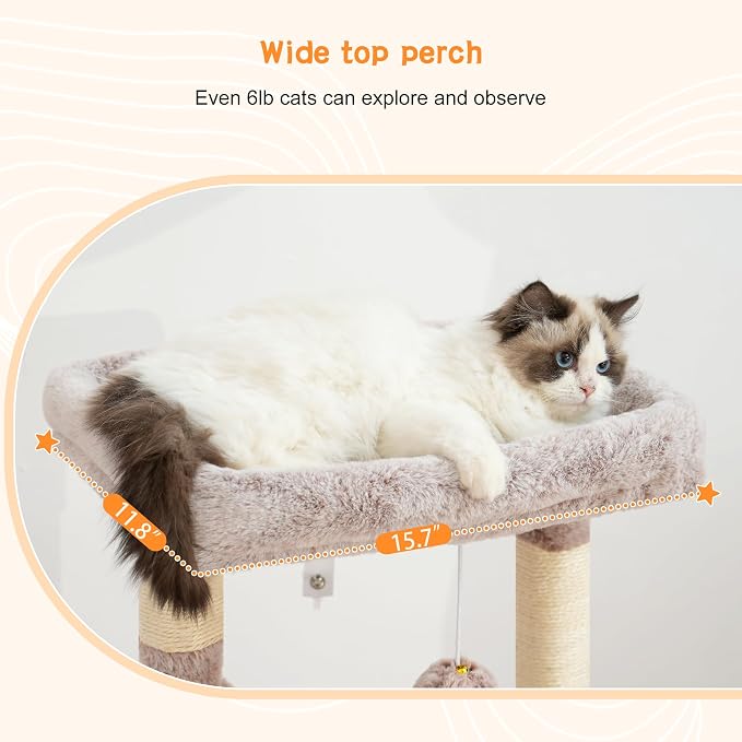 Heybly Cat Tree, Kitten Tower - Image 3