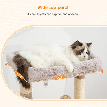 Heybly Cat Tree, Kitten Tower - Image 3