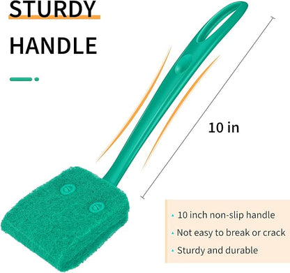 Pawfly Fish Tank Cleaning Tools Aquarium Algae Scraper Sponge Brush Cleaning - Image 5