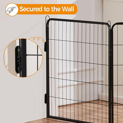 Yaheetech Dog Playpen Outdoor, 32 inch 2 Panels Dog Pen Indoor Heavy Duty Puppy - Image 2