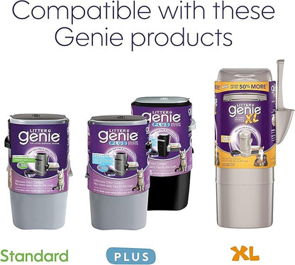 Litter Genie Ultimate Cat Litter Disposal System Refills, Lock Away Odors - Image 7